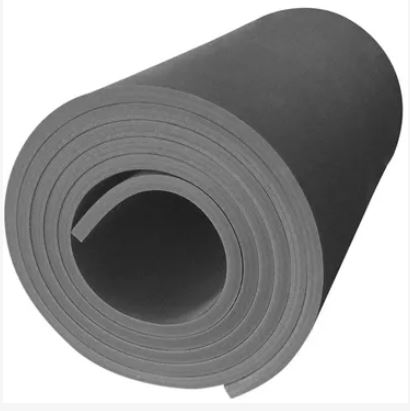Roll of foam material