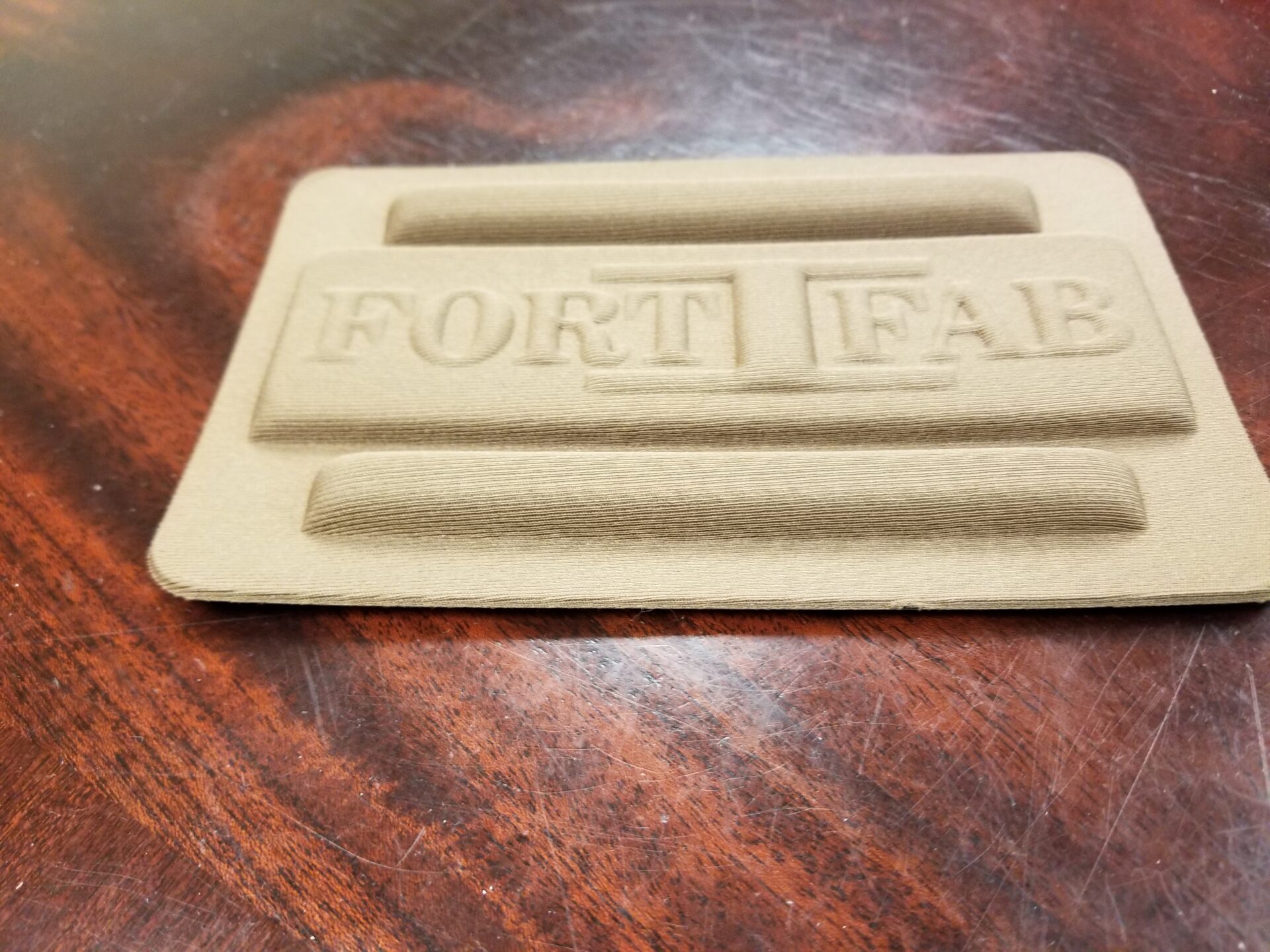 plastic product with Fortifab text